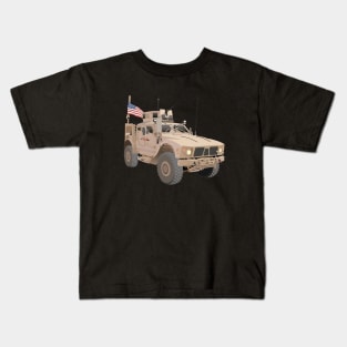 M-ATV MRAP Army Military Truck Kids T-Shirt